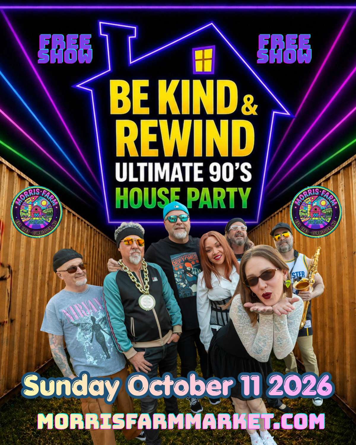 Be Kind & Rewind Ultimate 90’s House Party *FREE SHOW*