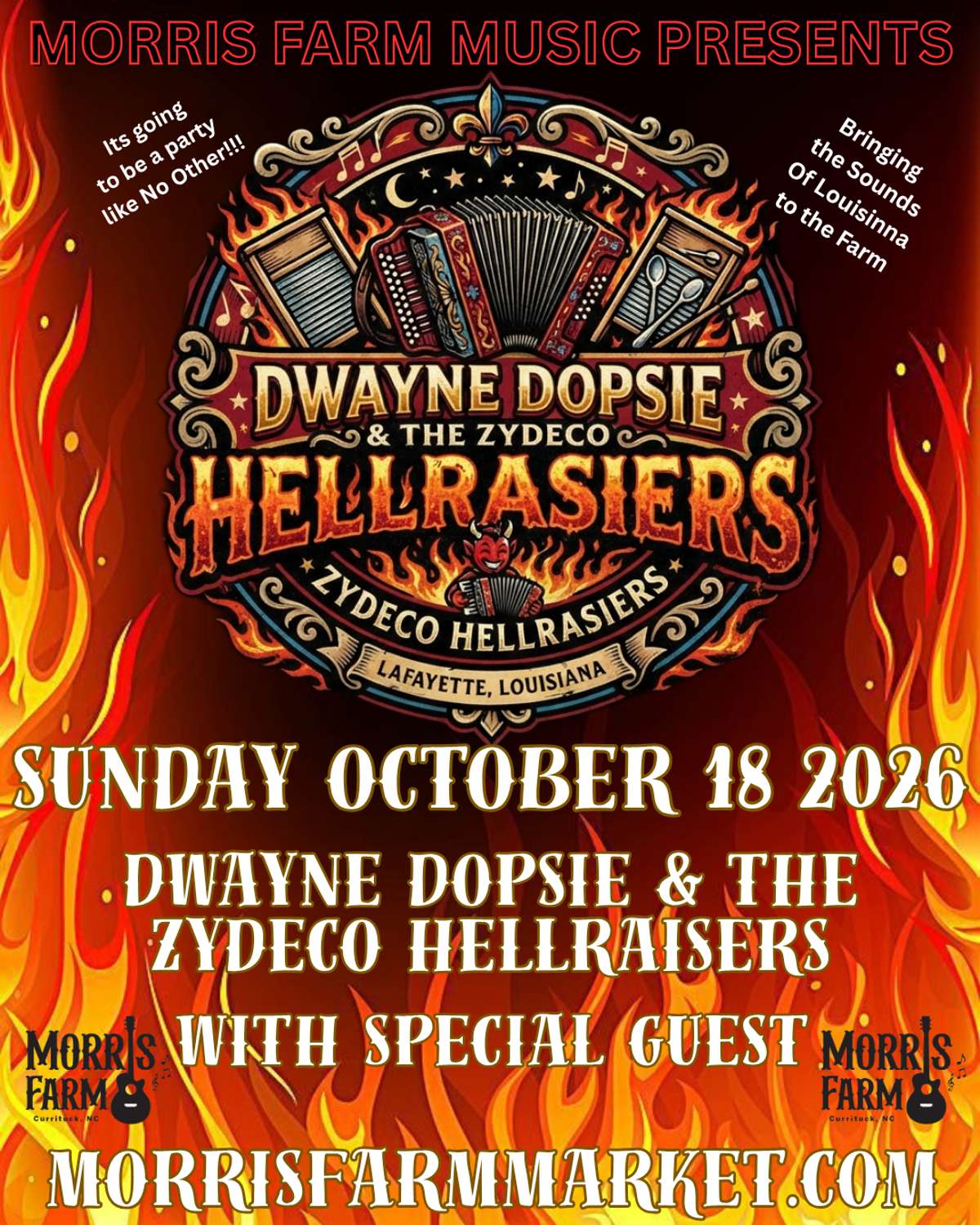 Dwayne Dopsie & The Zydeco Hellrasiers With Special Guest *FREE SHOW*