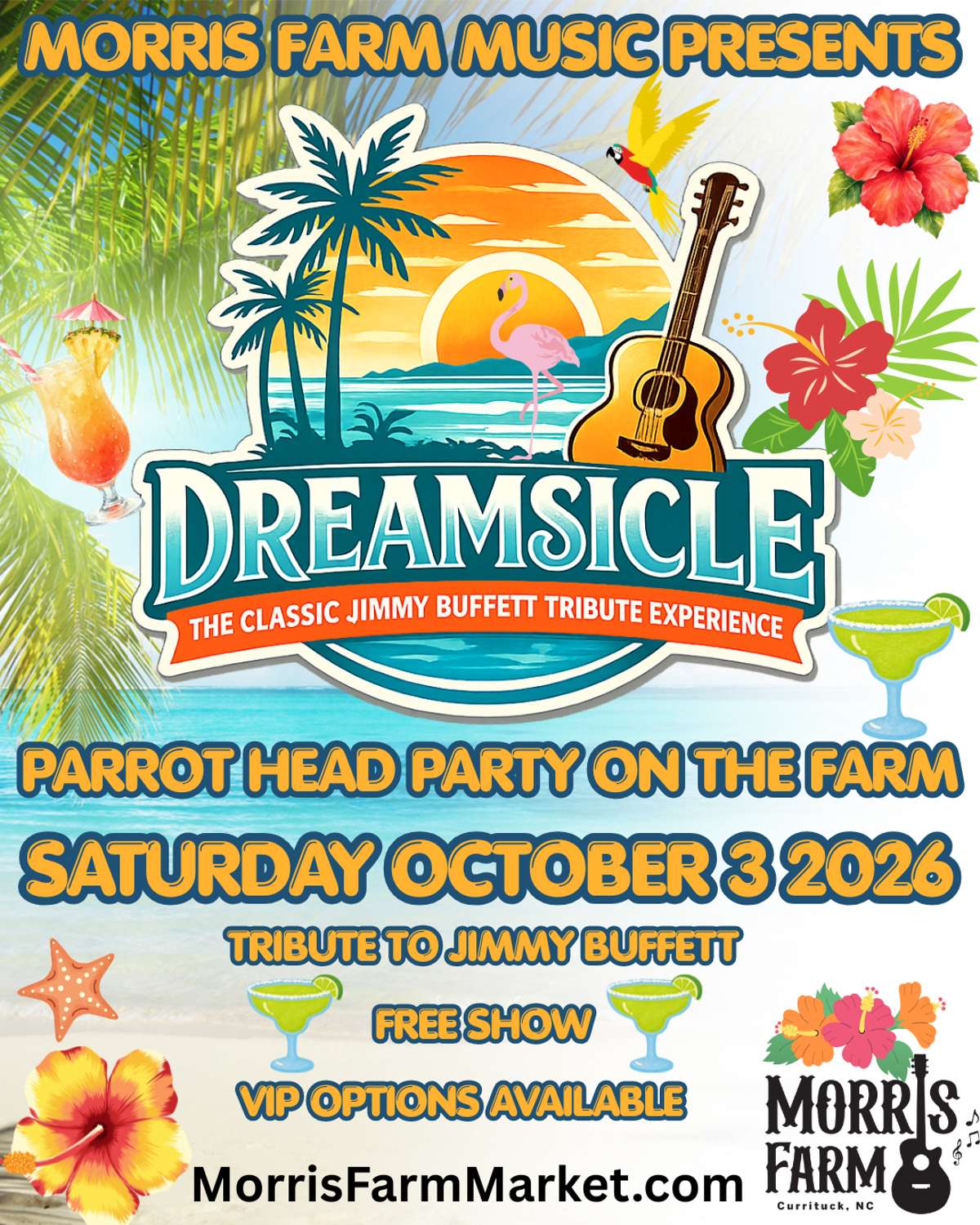 Dreamsicle Jimmy Buffett Tribute *FREE SHOW* VIP Options Available