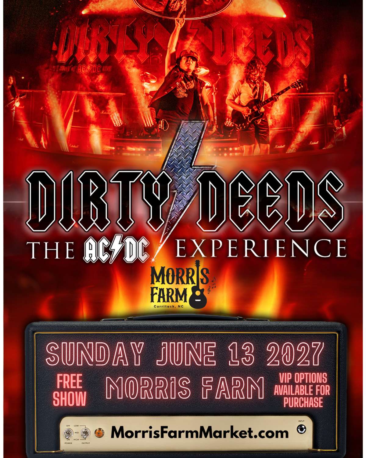 Dirty Deeds The AC/DC Experience *FREE SHOW* VIP Options Available