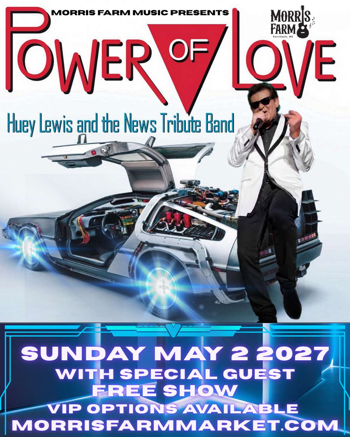 Power Of Love Huey Lewis and The News Tribute *FREE SHOW* VIP Options Available