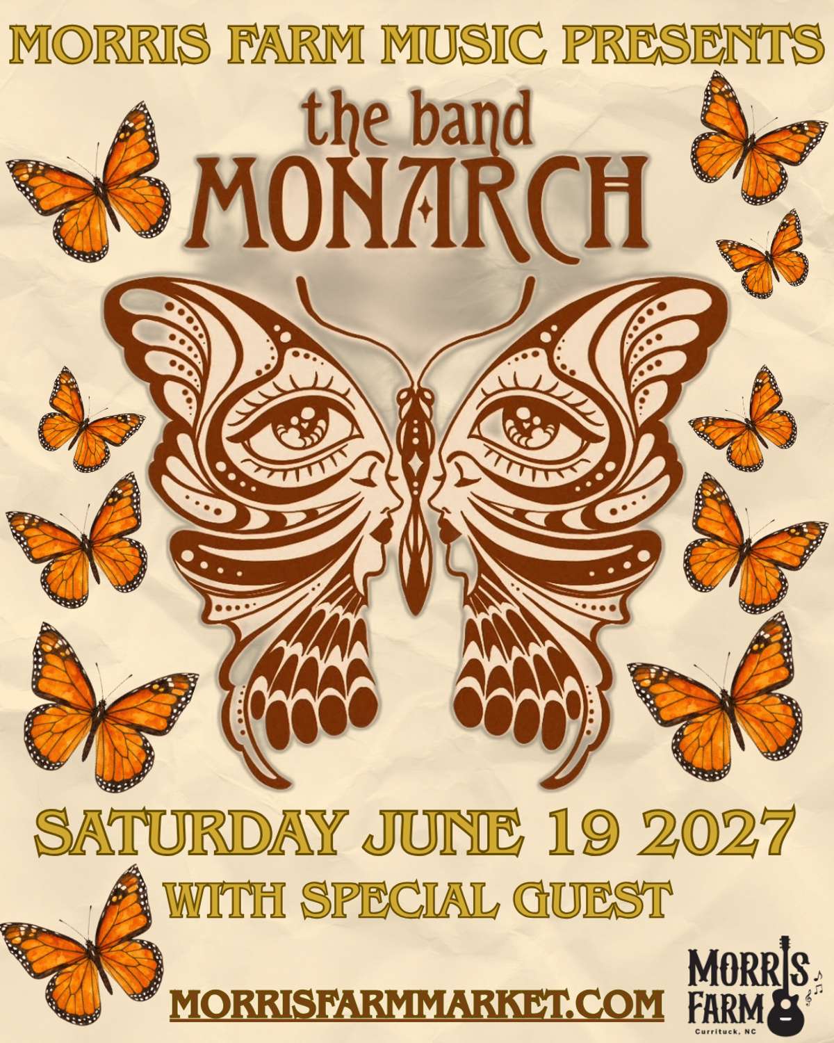 The Band Monarch with Special Guest Brad Privott *FREE SHOW*